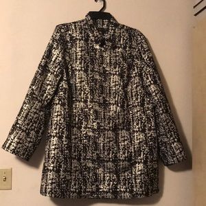 New Black & Gold Lane Bryant Size 18/20 Blazer